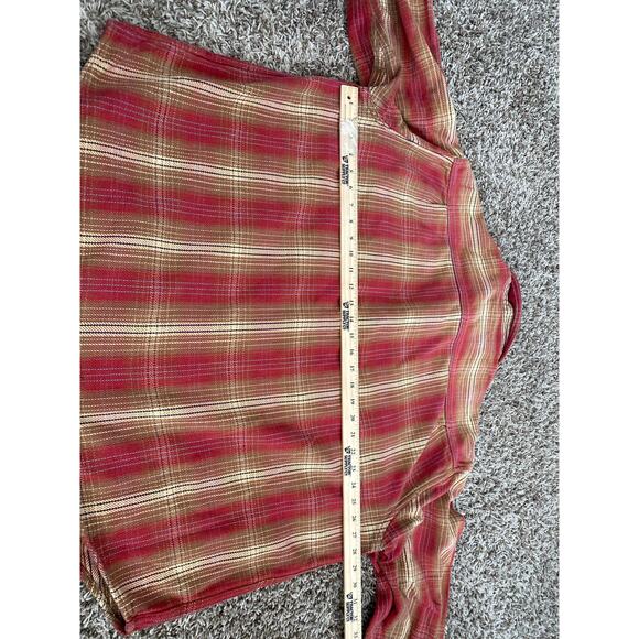 St. John 3 X- LARGE Plaid Heavy Button Front Shirt Men Shacket - Picture 6 of 6